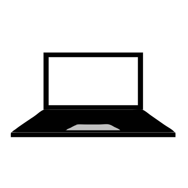 Laptop device icon