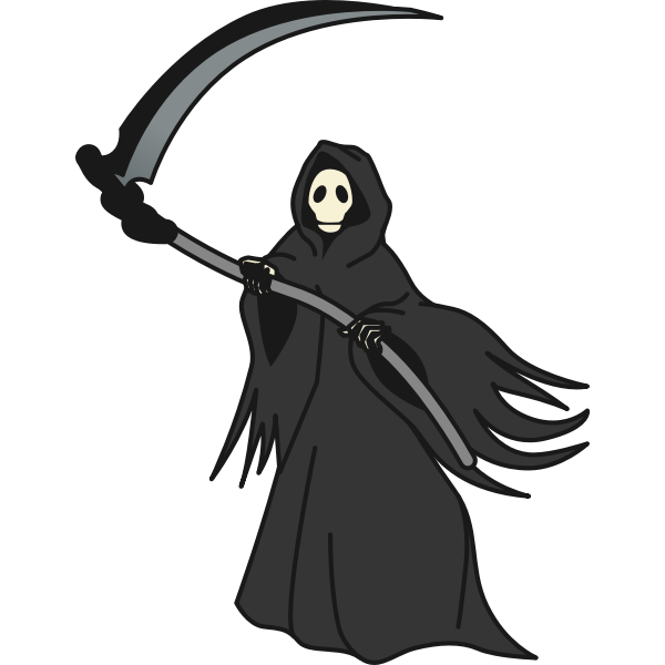Grim reaper vector image