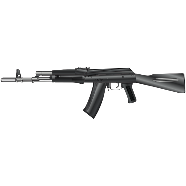 Download AK-47 Kalashnikov rifle | Free SVG