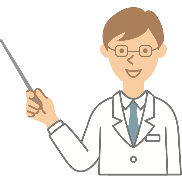 Doctor With Pointer Free Svg