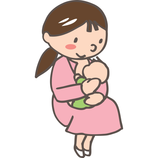 Download Breastfeeding mother | Free SVG
