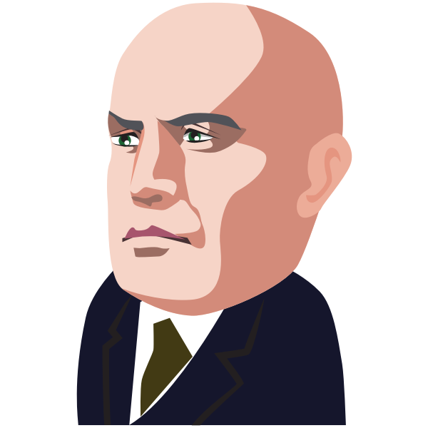 polititian - Benito Mussolini