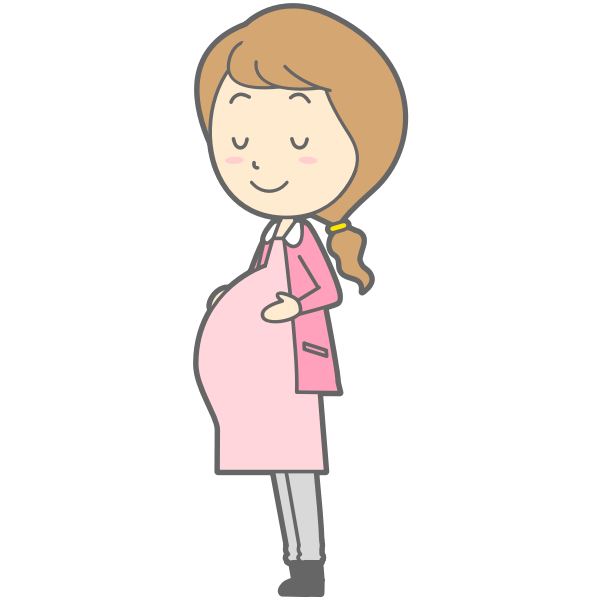 Mother to be vector image