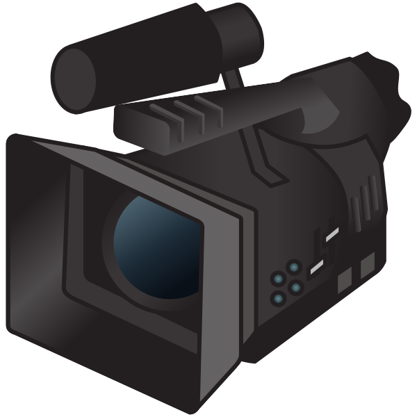Professional television camera