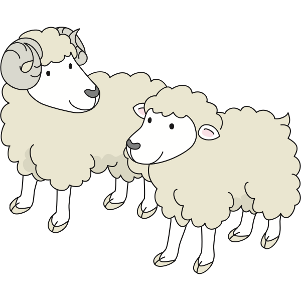 Cartoon sheep-1574419041