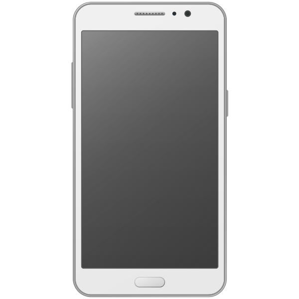 Smartphone with touch display