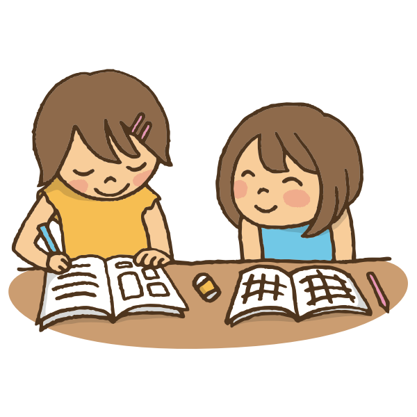 Studying together | Free SVG