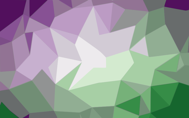 Purple Green Background Low Poly Pattern