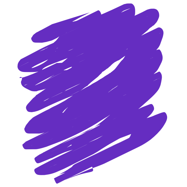 Purple scribble