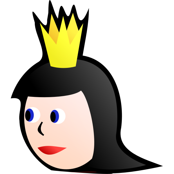 Queens head | Free SVG