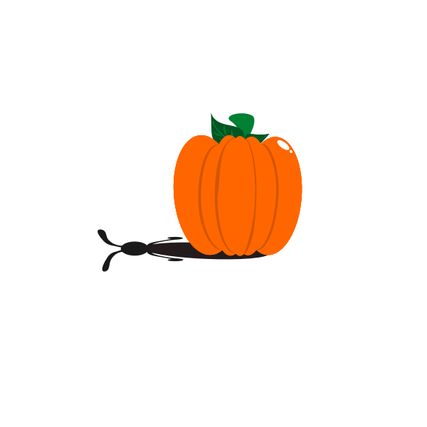 Rabbit pumpkin | Free SVG