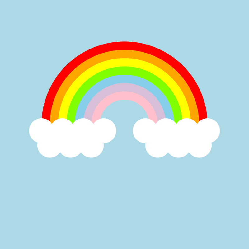 Rainbow | Free SVG