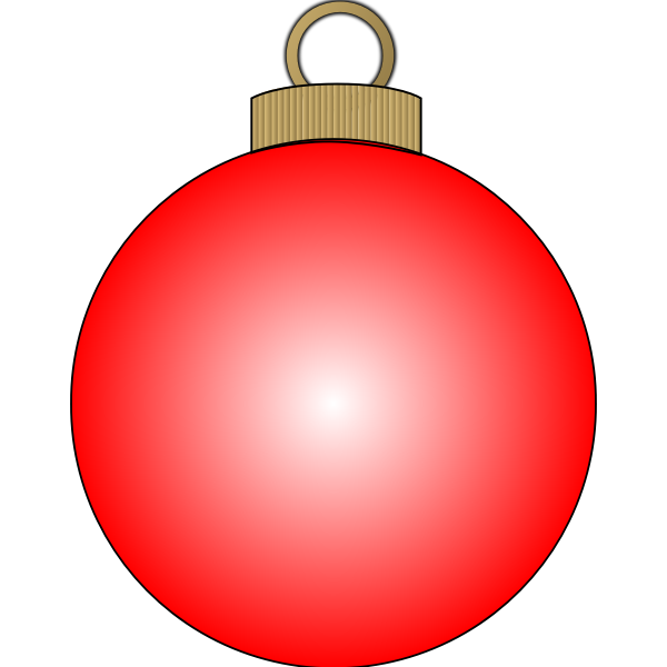 Christmas Ball Vector | Free SVG