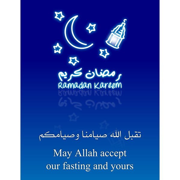 Ramadan poster vector image