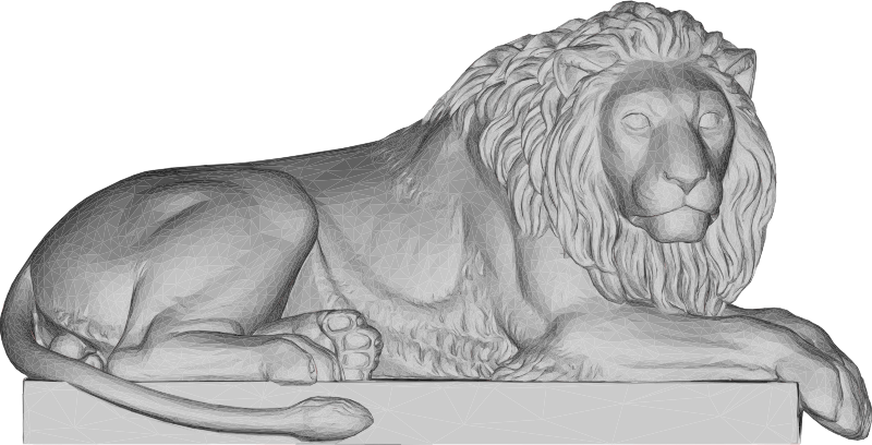 Recumbent Lion