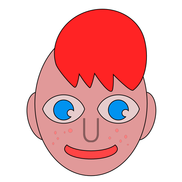 Redhead punk