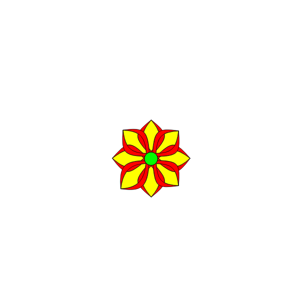 A Simple Flower Free Svg