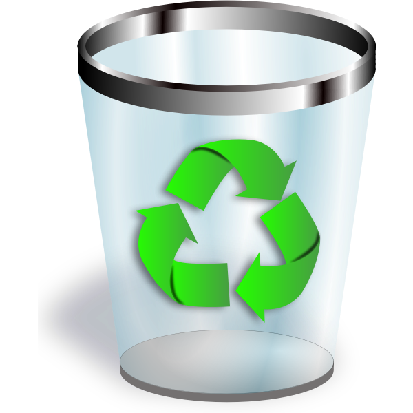 Office Trash Bin PNG Transparent SVG Vector