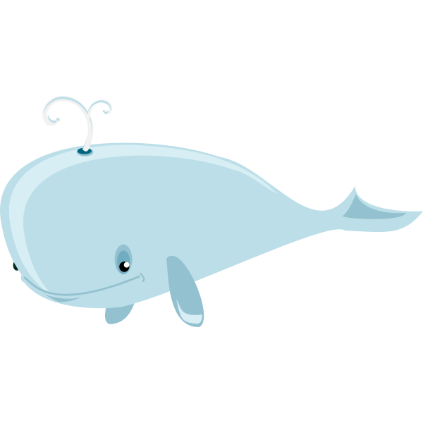 Animated blue whale | Free SVG