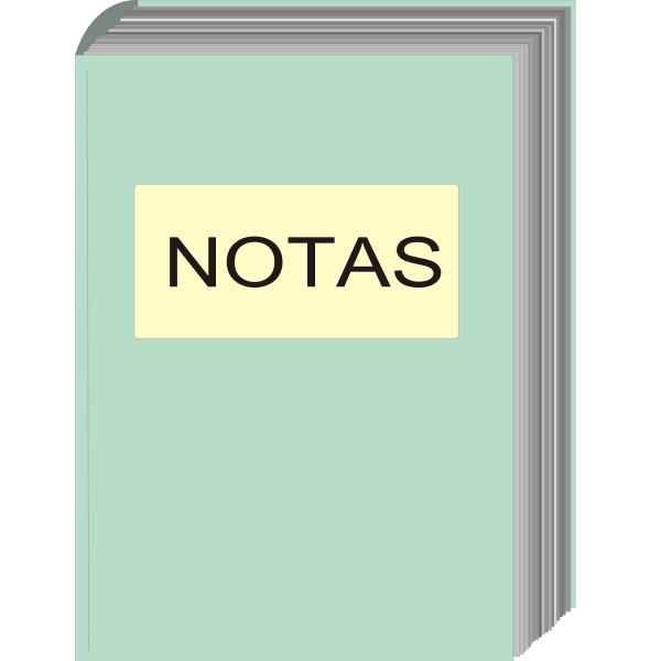 Notebook vector illustration
