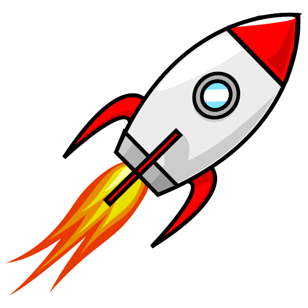 Download Rocket Launching Free Svg