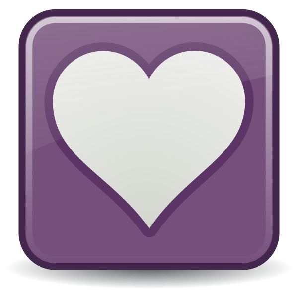 Favourites folder computer icon vector clip art | Free SVG