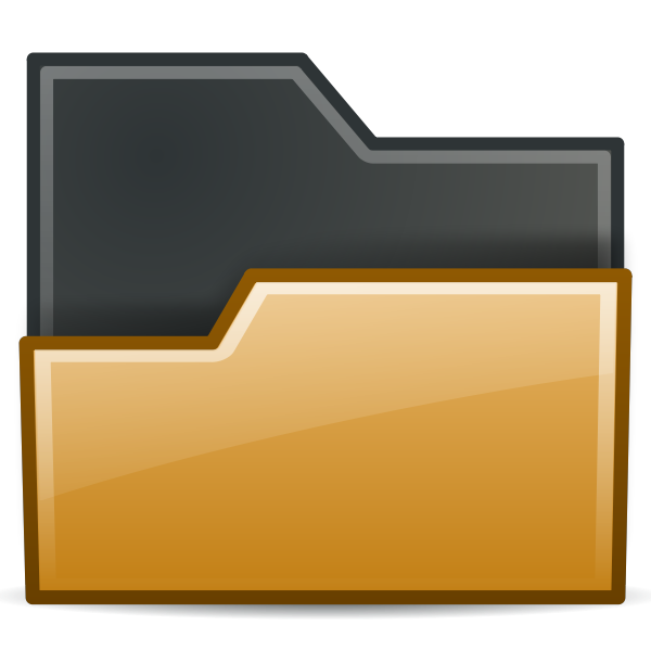 Brown directory icon