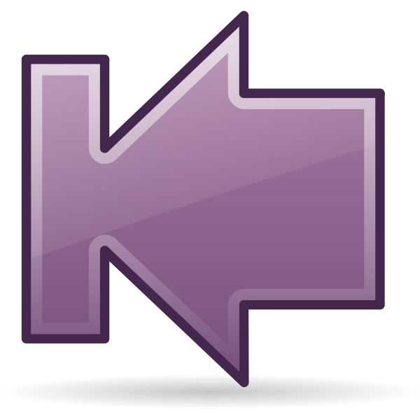 Purple arrow icon