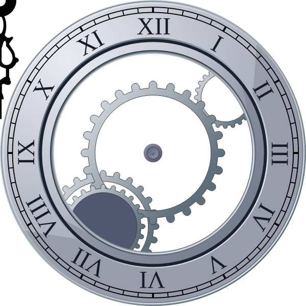 Roman Clock | Free SVG