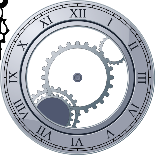 Clock vector graphics | Free SVG