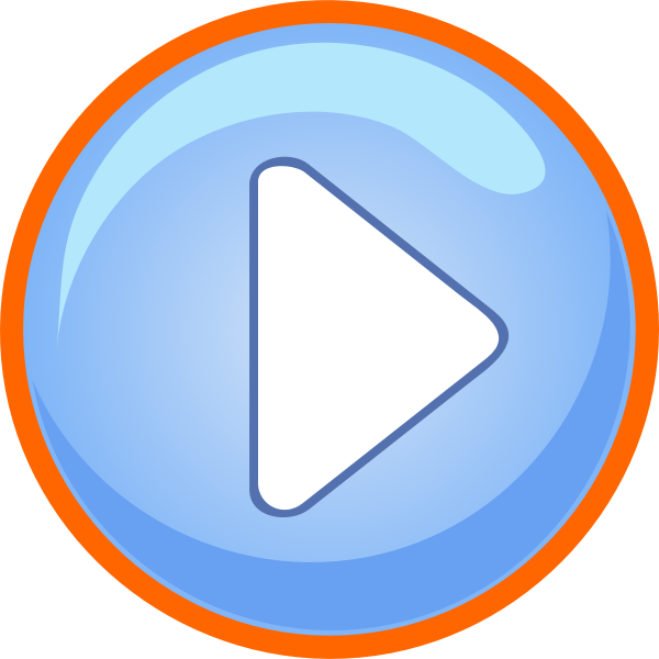 Download Blue And Orange Play Button Free Svg