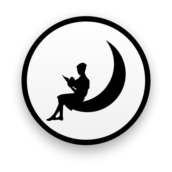 Download Girl On The Moon Icon Vector Image Free Svg