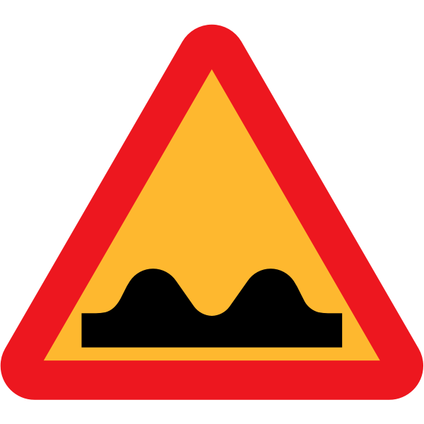 Slow Moving Vehicle Sign Vector Illustration Free Svg