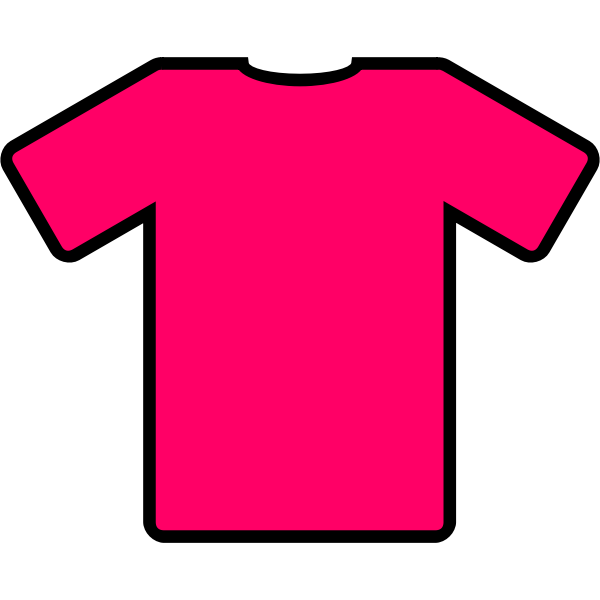 Download Pink T Shirt Vector Image Free Svg