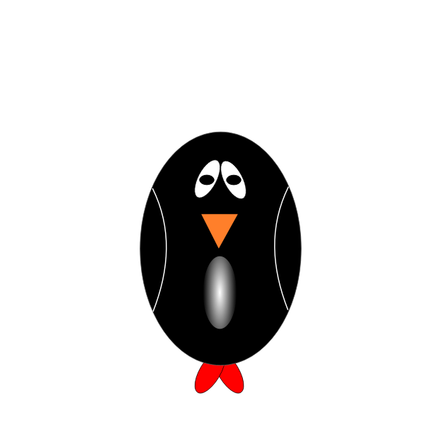 sad penguin | Free SVG