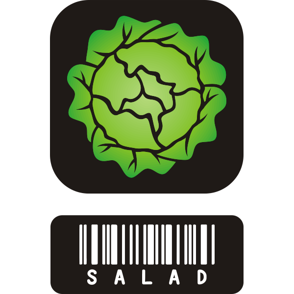 Salad icon vector illustration