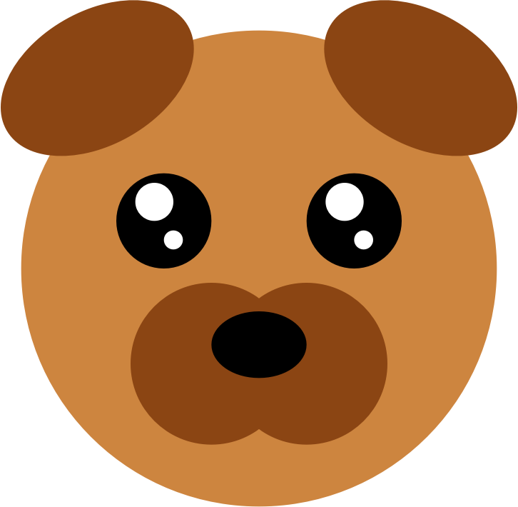 Cute dog | Free SVG