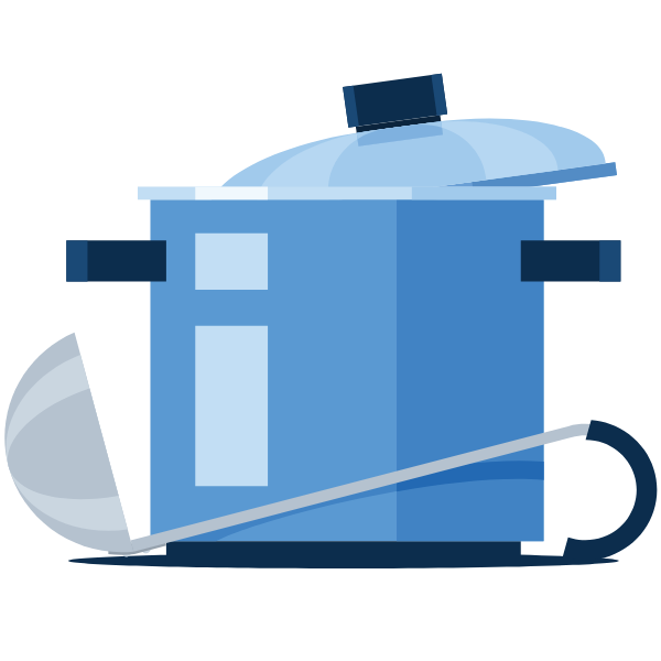 A saucepan cooker