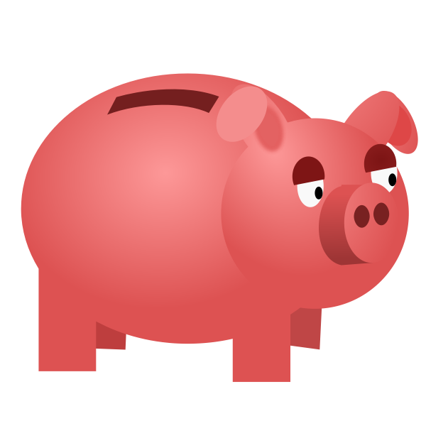 Piggy Bank Clip Art Free Svg - roblox piggy svg free