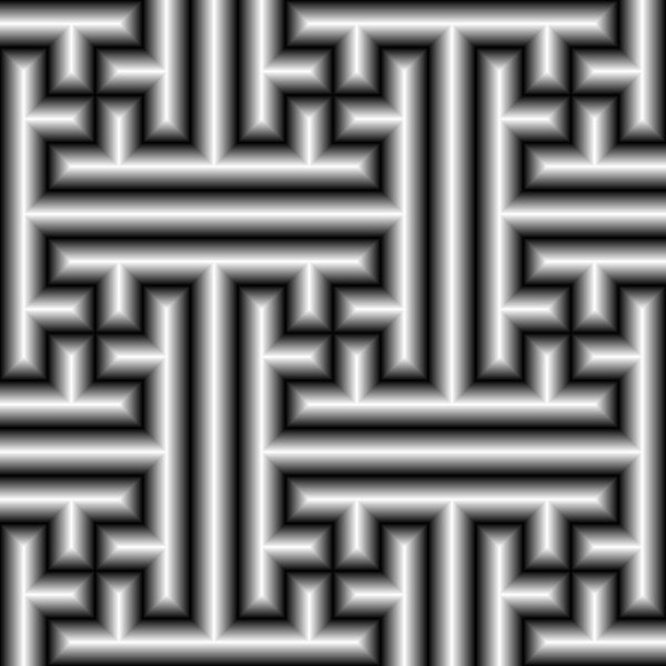 Swastika grayscale pattern