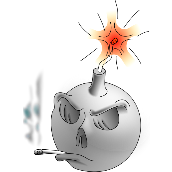 Grenade Explosion Vector | Free SVG