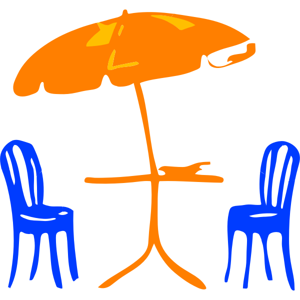 Architetto -- sedia e ombrelloni
