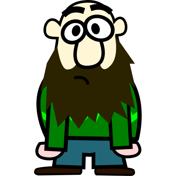 Cartoon man with beard-1574352519