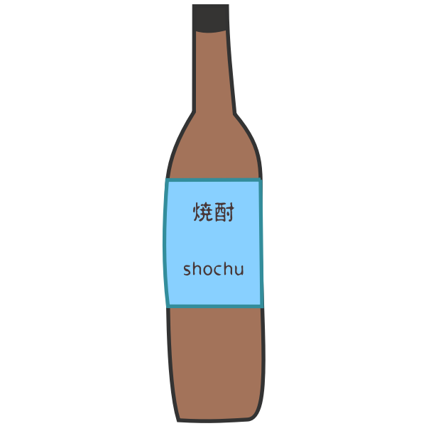 shochu bottle