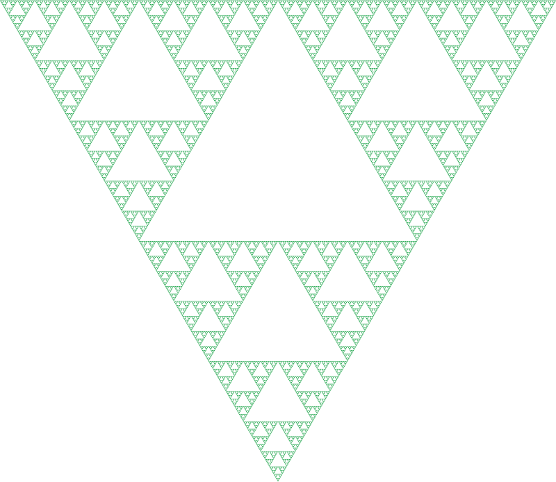 Triangle decoration