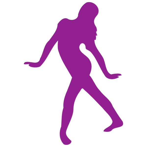Purple dancer image