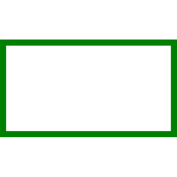 Download simple green rectangle | Free SVG