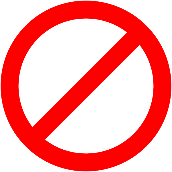 No-sign | Free SVG