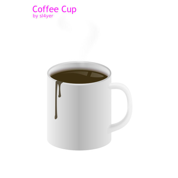 Vector Image Of Coffee In Cup Free Svg