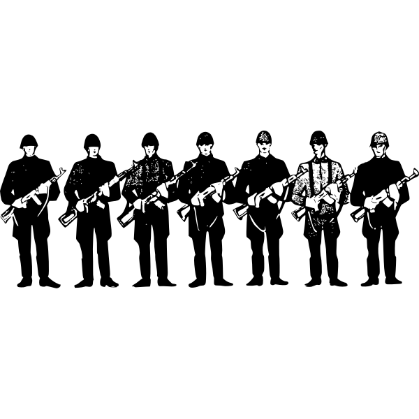 Smoking Soldiers Free Svg